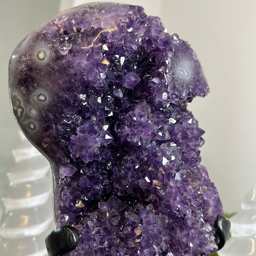 Flower Explosion Amethyst Statement Piece Fea09 - image 3